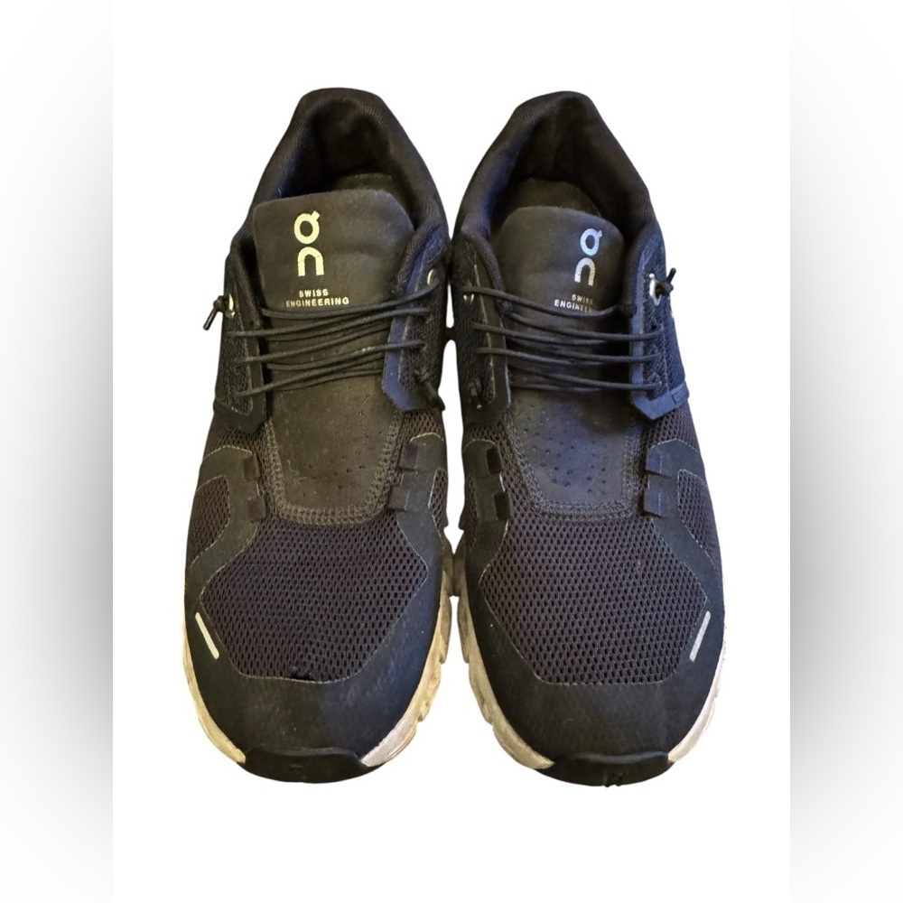 On Cloud Running Black Shoes Sneakers Women’s 8.5 - Picture 6 of 7